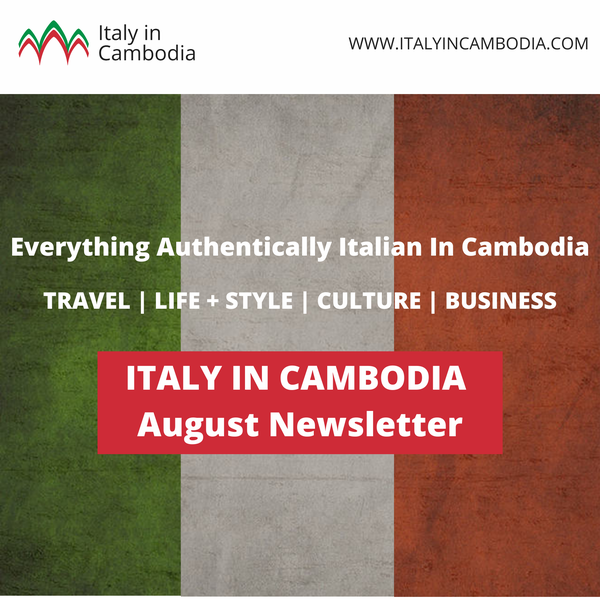 August Updates From Italy in Cambodia, Program Sponsored by ICBA