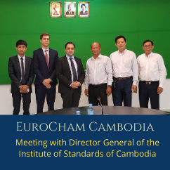 Meeting with Director General of the Institute of Standards of Cambodia